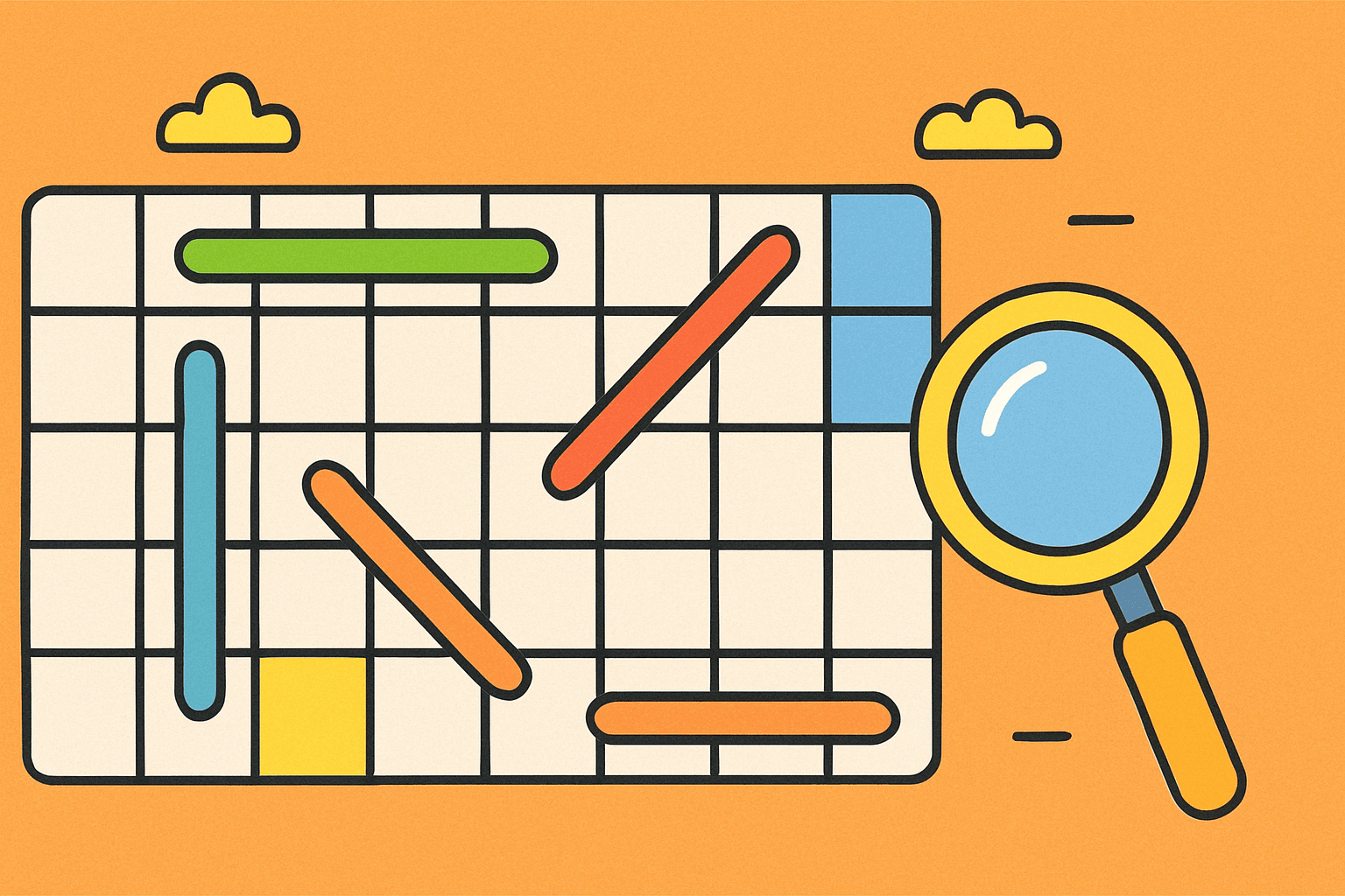 Word Search template